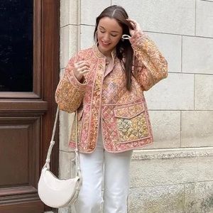 Zara Inspired Quilted Jacket